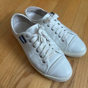 Frankie4 Nat II Leather Sneakers White Size 8